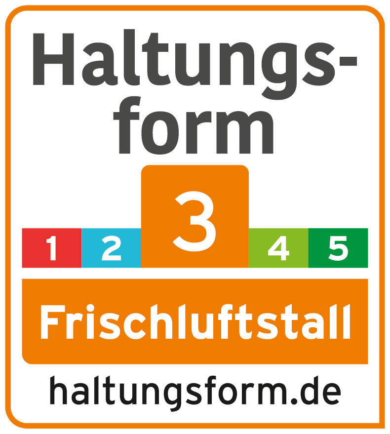 Traditionsgeflügel für mehr Tierwohl 4 Haltungsform 3: Frischluftstall (haltungsform.de)